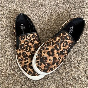 Women’s 10 Time And Tru Leopard Sneakers